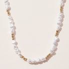 pearl necklace, gold, beach necklace, trendy necklace, layering necklaces