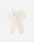 RYLEE & CRU Sage Jumpsuit: Meadow children's boutique clothing at The AllyCatWalk Boutique