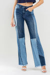 Heavenly 90's Vintage Patchwork Loose Fit Jeans