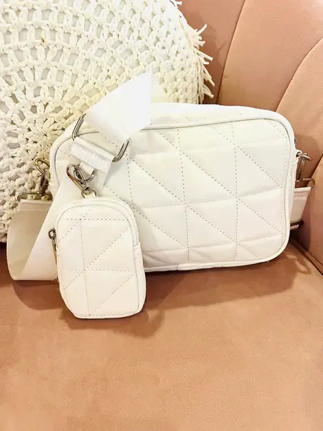 The Cambrie Quilted Crossbody
