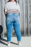 Slim Fit Boyfriend Jeans: Plus Size