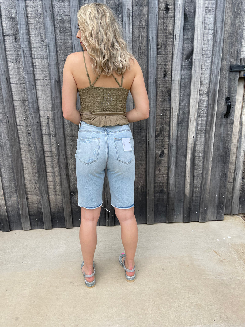 phenny amunzen highwaists bermuda pants レディース パンツ ハーフ